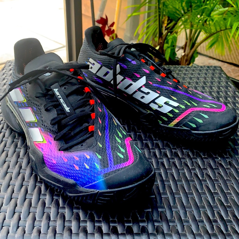 Adidas Barricade tennis shoes